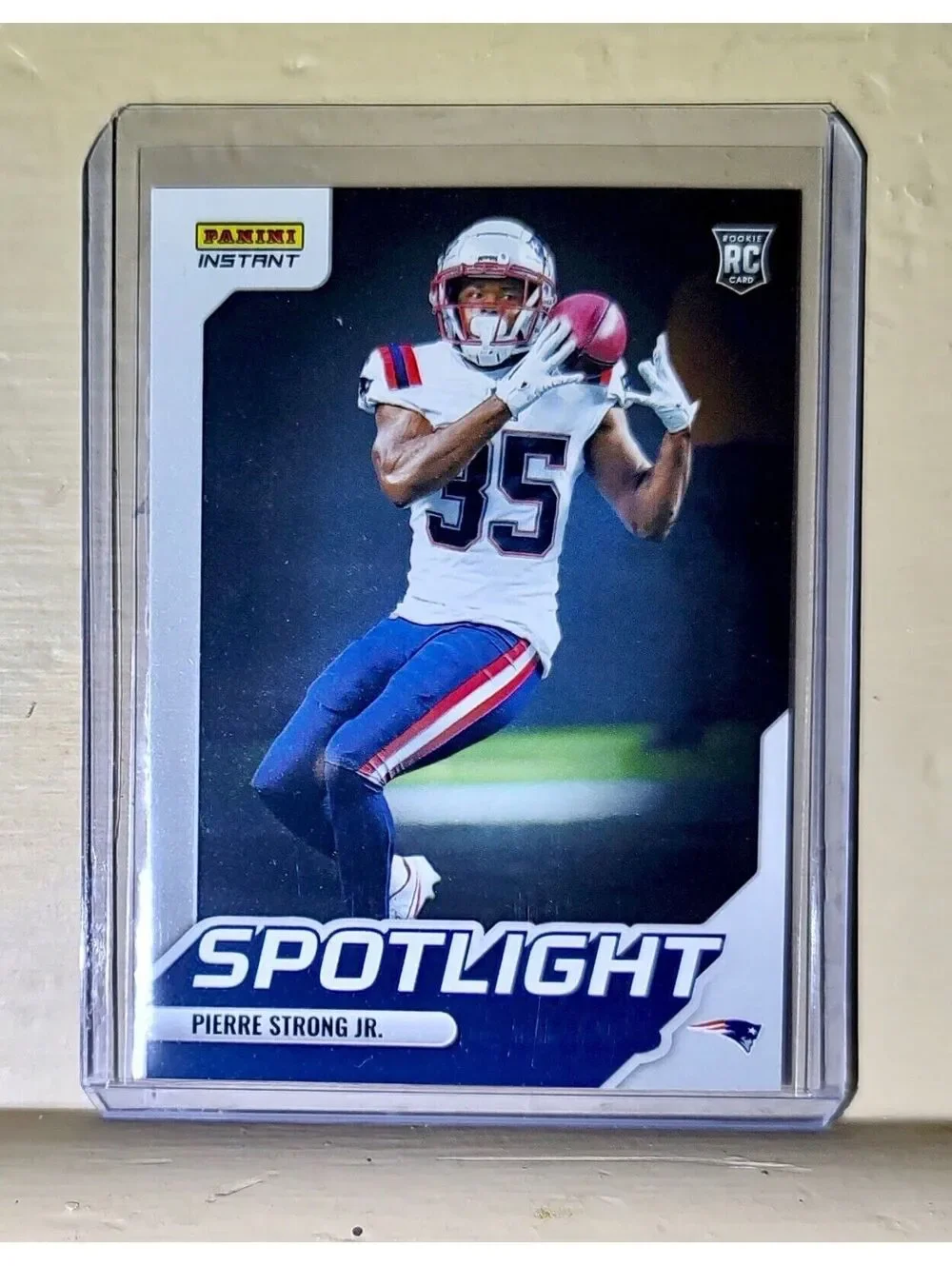 Pierre Strong Jr. 2022 NFL Panini #36 Spotlight Rookie Football Card 1/603